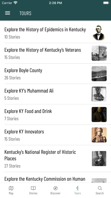 ภาพหน้าจอของ Explore Kentucky History