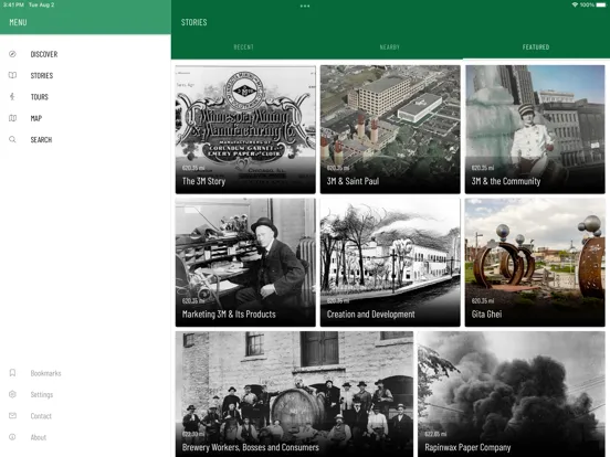 Saint Paul Historical iPad  سکرین شاٹس