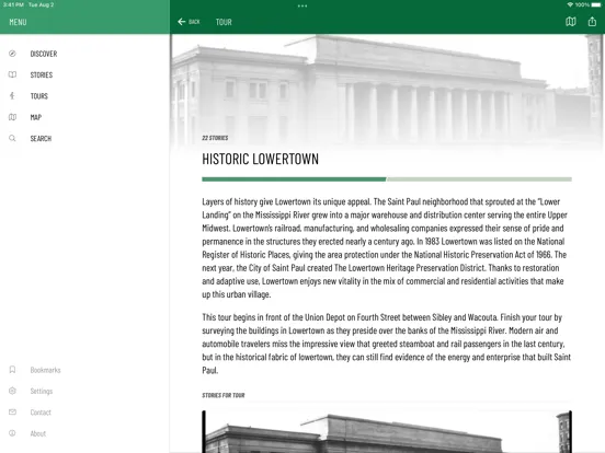 Saint Paul Historical iPad  سکرین شاٹس