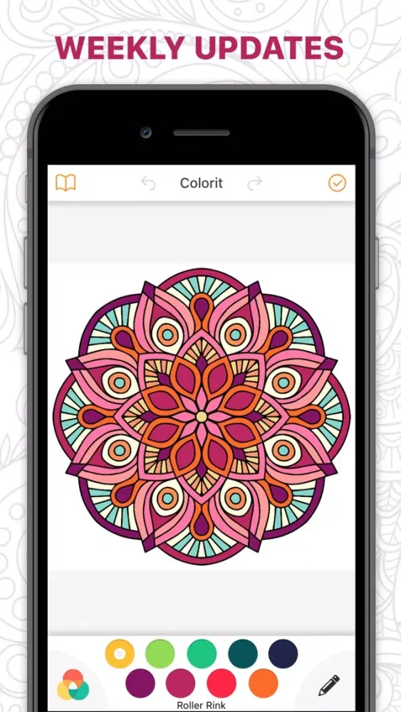 Сolorit: Colouring Art Book سکرین شاٹس