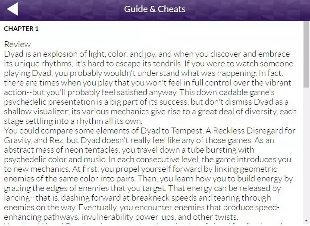ภาพหน้าจอของ PRO - Dyad Game Version Guide iPad 
