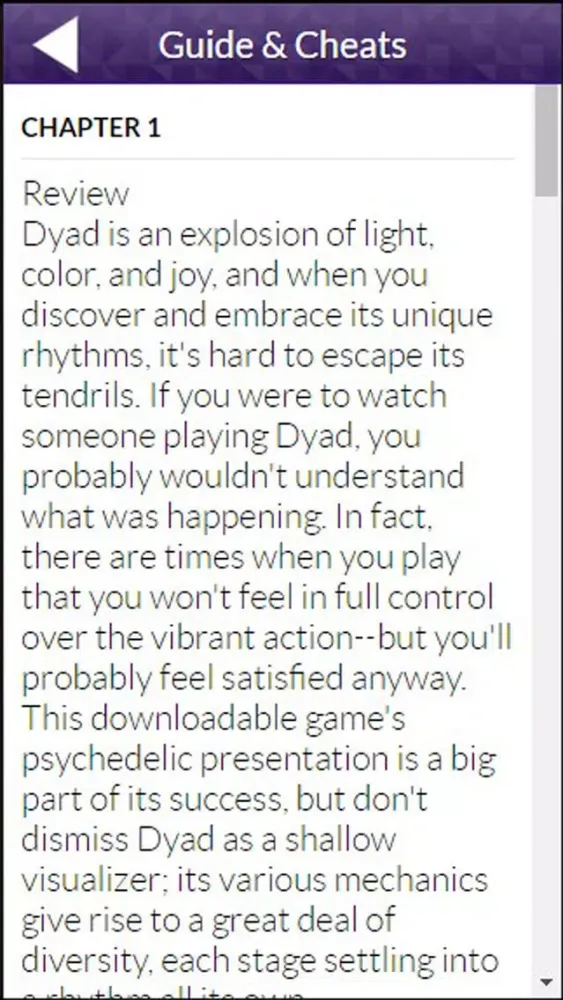 Capturas de tela do PRO - Dyad Game Version Guide