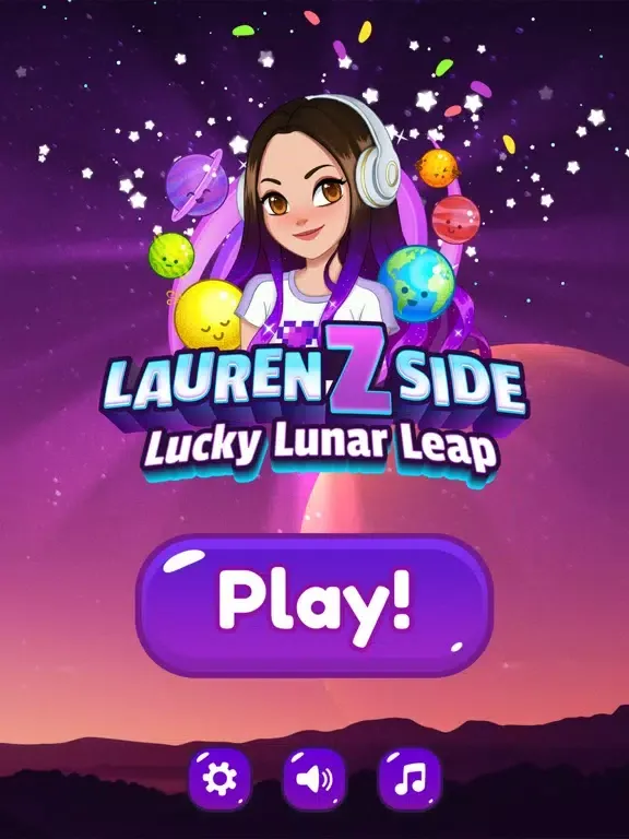 Capturas de tela do LaurenZside's Lucky Lunar Leap iPad 