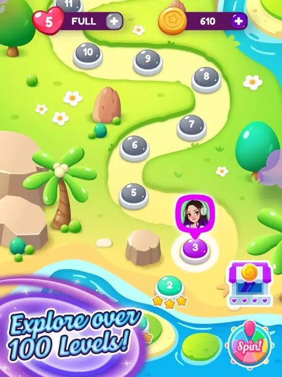Capturas de tela do LaurenZside's Lucky Lunar Leap iPad 