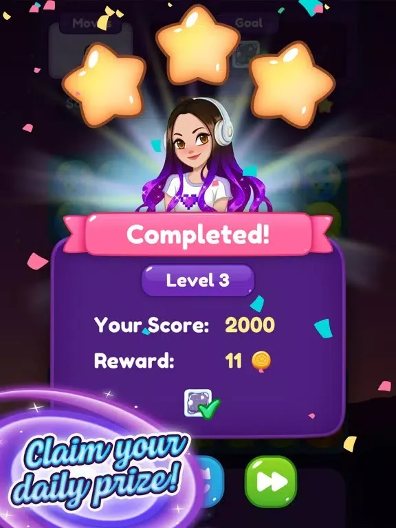 Capturas de tela do LaurenZside's Lucky Lunar Leap iPad 