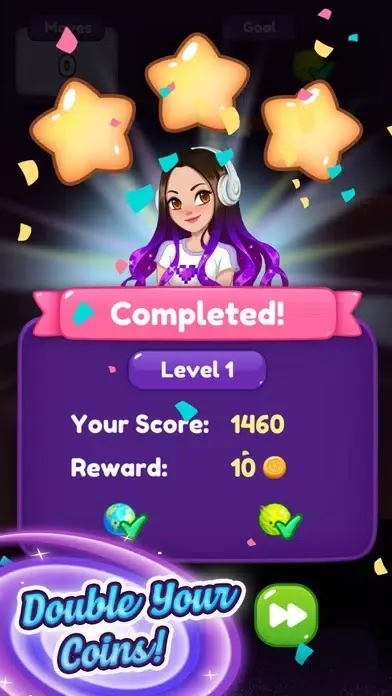 Capturas de tela do LaurenZside's Lucky Lunar Leap