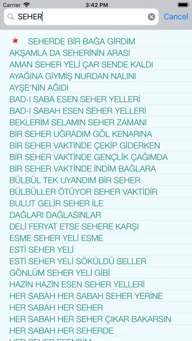 Screenshot di Dybos Baglama Tuner