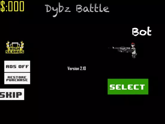 Tangkapan layar Dybz Battle iPad 