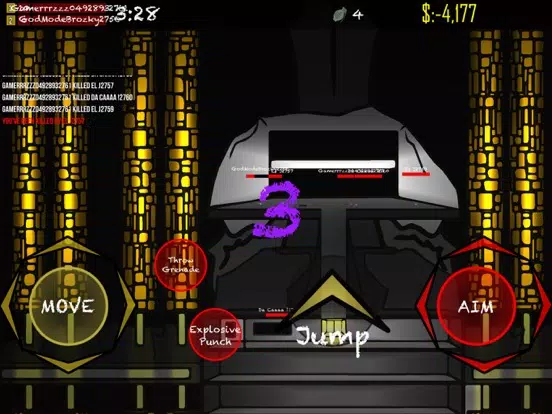 Tangkapan layar Dybz Battle iPad 