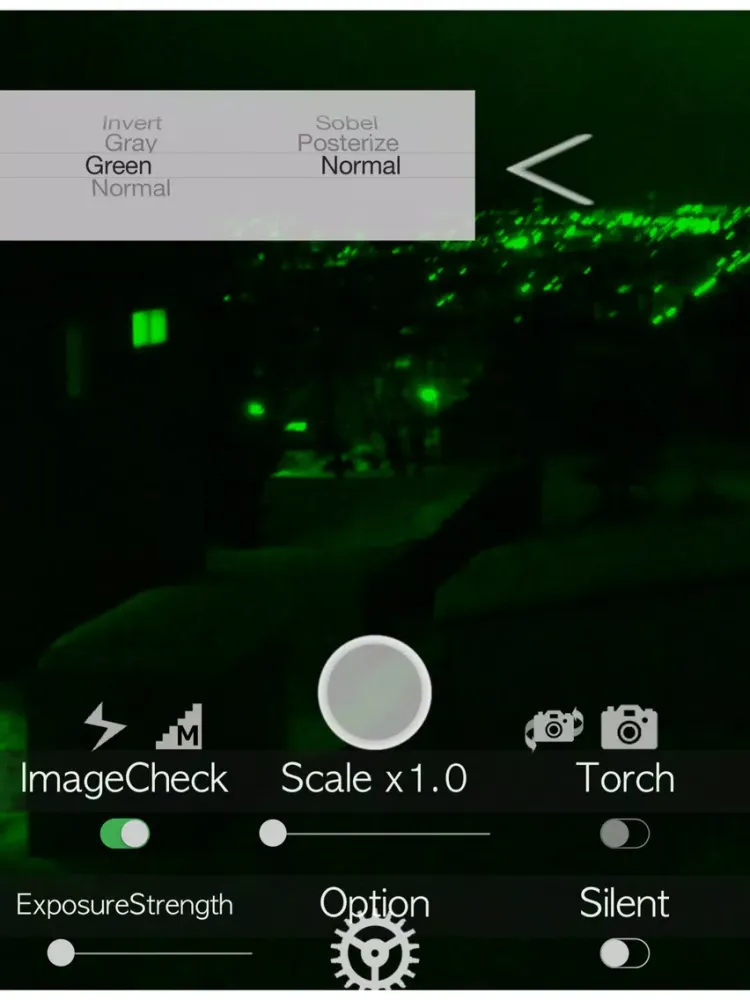 Captures d'écran de Camera of Owl's Eye iPad 