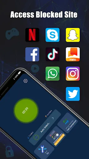 Captures d'écran de SecVPN Proxy Tool