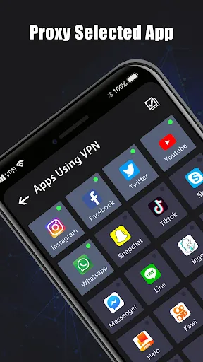 Captures d'écran de SecVPN Proxy Tool