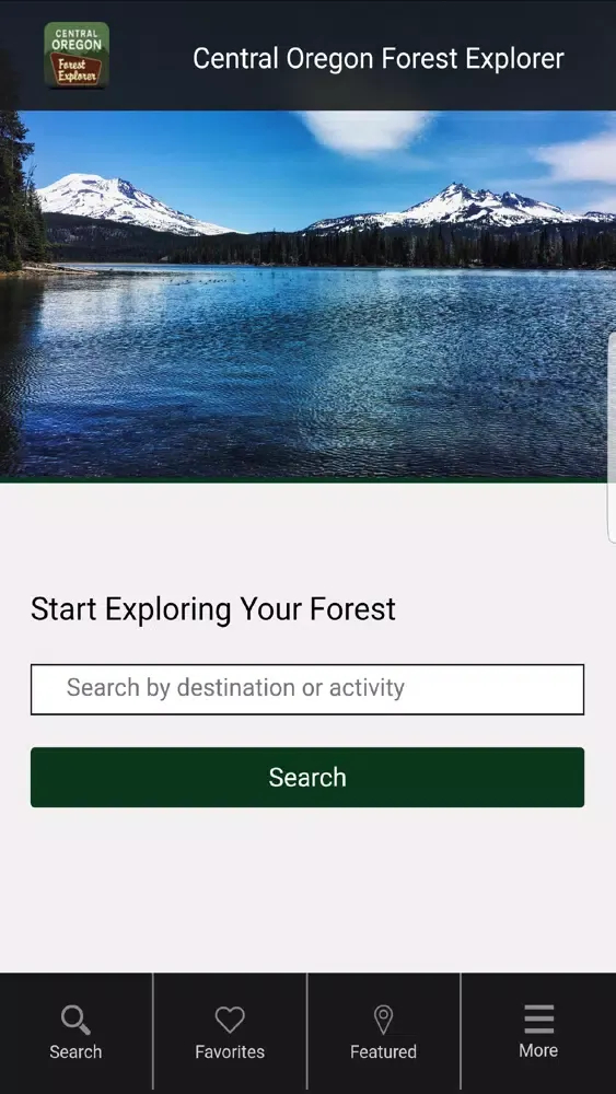 Central Oregon Forest Explorer Screenshots