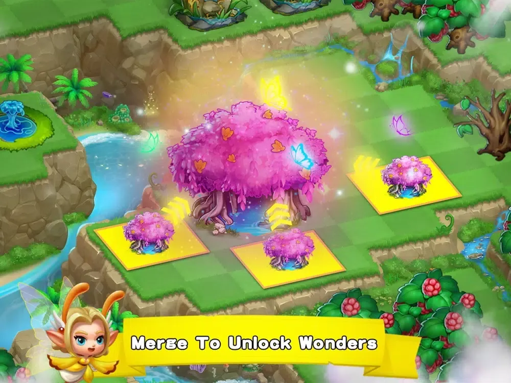 Merge Neverland Adventure iPad  स्क्रीनशॉट