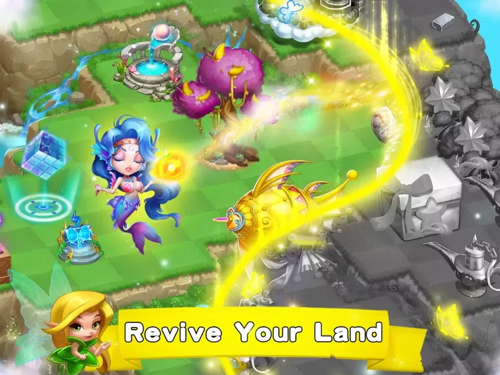 Merge Neverland Adventure iPad  स्क्रीनशॉट
