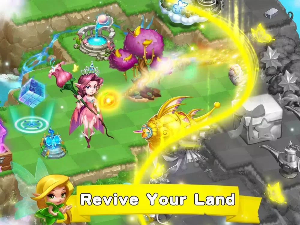 Merge Neverland Adventure iPad  स्क्रीनशॉट