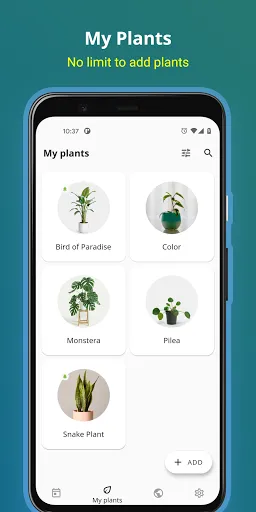 Plantnote : Plant Diary & Wate Screenshots