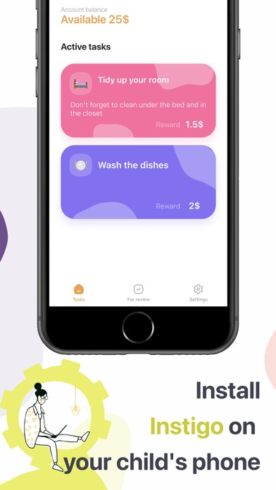 Instigo: Chores and Allowance應用截圖