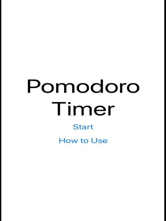 Zrzuty ekranu PomoFocus iPad 
