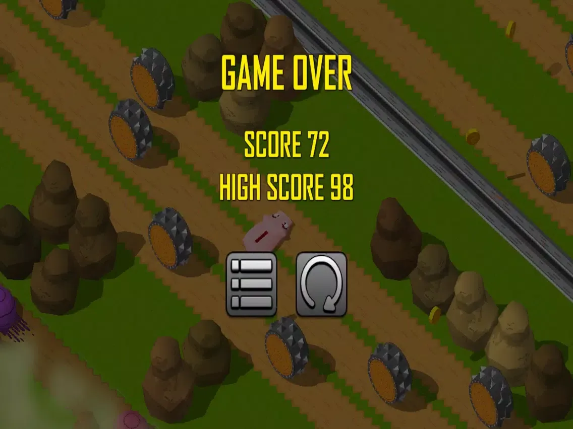 Tangkapan layar Animal Road Jump iPad 