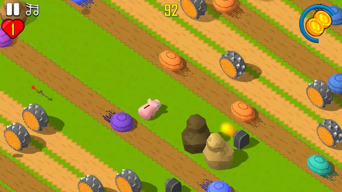 Tangkapan layar Animal Road Jump