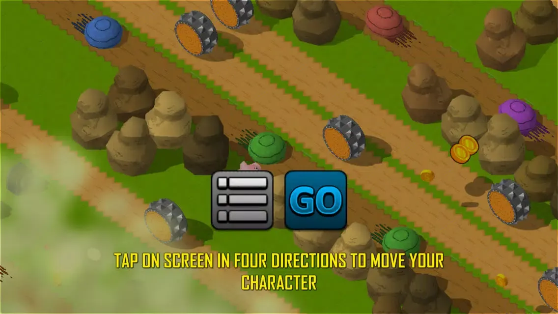 Tangkapan layar Animal Road Jump