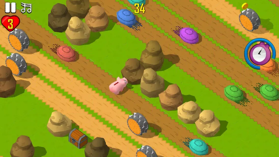 Tangkapan layar Animal Road Jump