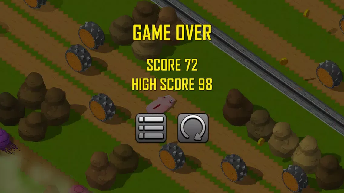 Tangkapan layar Animal Road Jump
