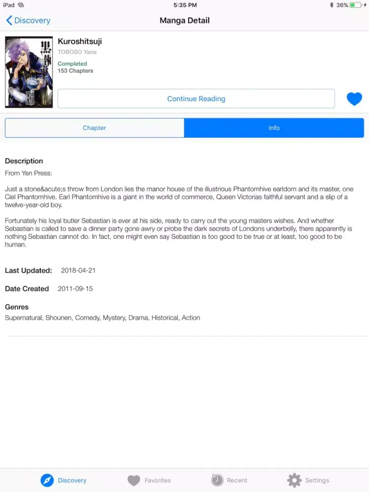 Manga Monster iPad 應用截圖