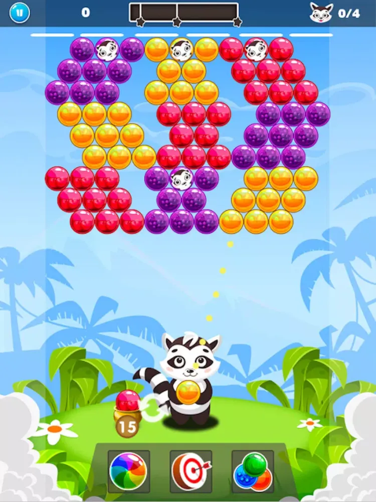 تصاویر Raccoon Rescue -Bubble Shooter iPad 
