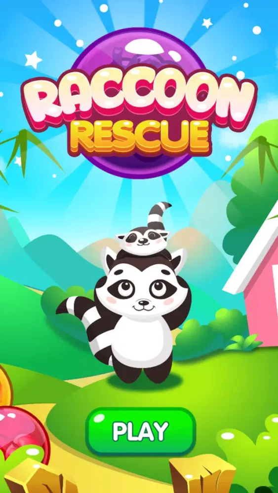 تصاویر Raccoon Rescue -Bubble Shooter
