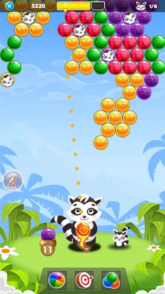 تصاویر Raccoon Rescue -Bubble Shooter