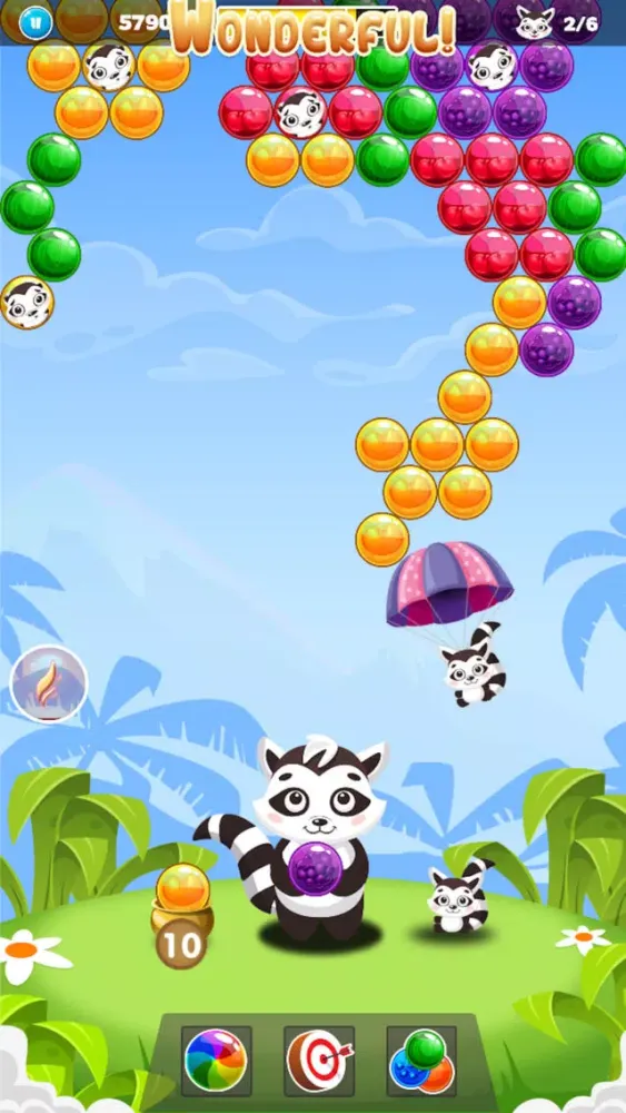 تصاویر Raccoon Rescue -Bubble Shooter