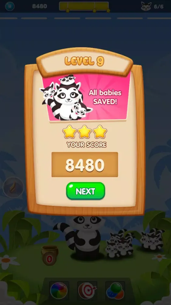 تصاویر Raccoon Rescue -Bubble Shooter