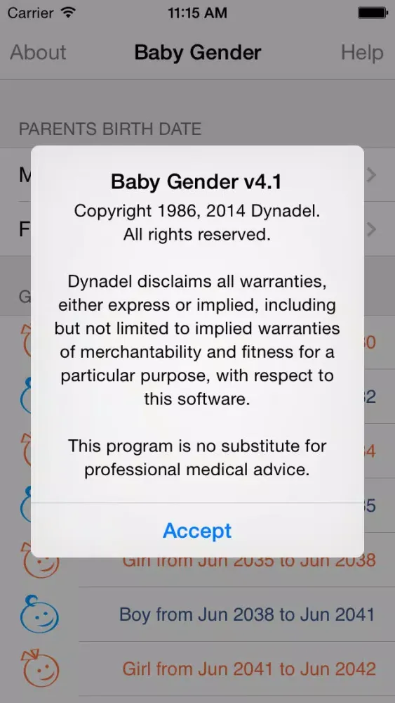Baby Gender应用截图