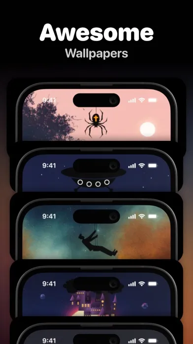 Capturas de pantalla de Wallpapers・Dynamic Island
