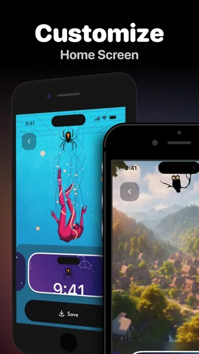Capturas de pantalla de Wallpapers・Dynamic Island