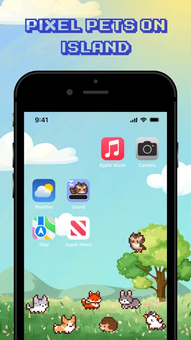 Capturas de pantalla de Pixel Pet Widget: Island Pet