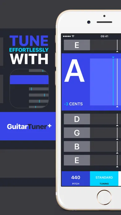 Guitar Tuner+ Tuning Simplified سکرین شاٹس