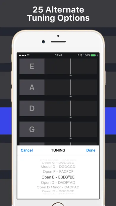 Guitar Tuner+ Tuning Simplified سکرین شاٹس