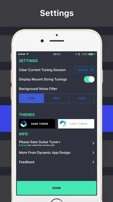 Guitar Tuner+ Tuning Simplified سکرین شاٹس