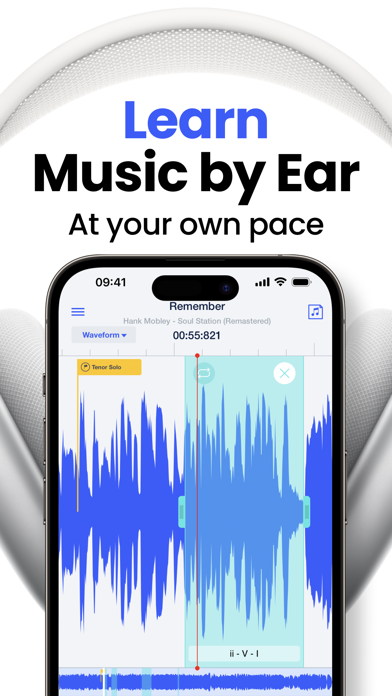 Captures d'écran de Slow Down Music | Transcribe+