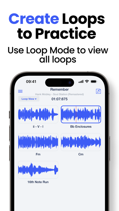 Captures d'écran de Slow Down Music | Transcribe+