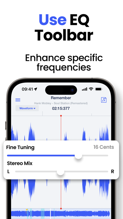 Captures d'écran de Slow Down Music | Transcribe+