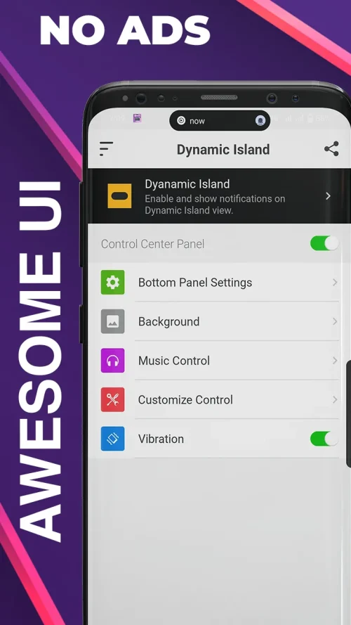 Dynamic Island Control Center-screenshot-1