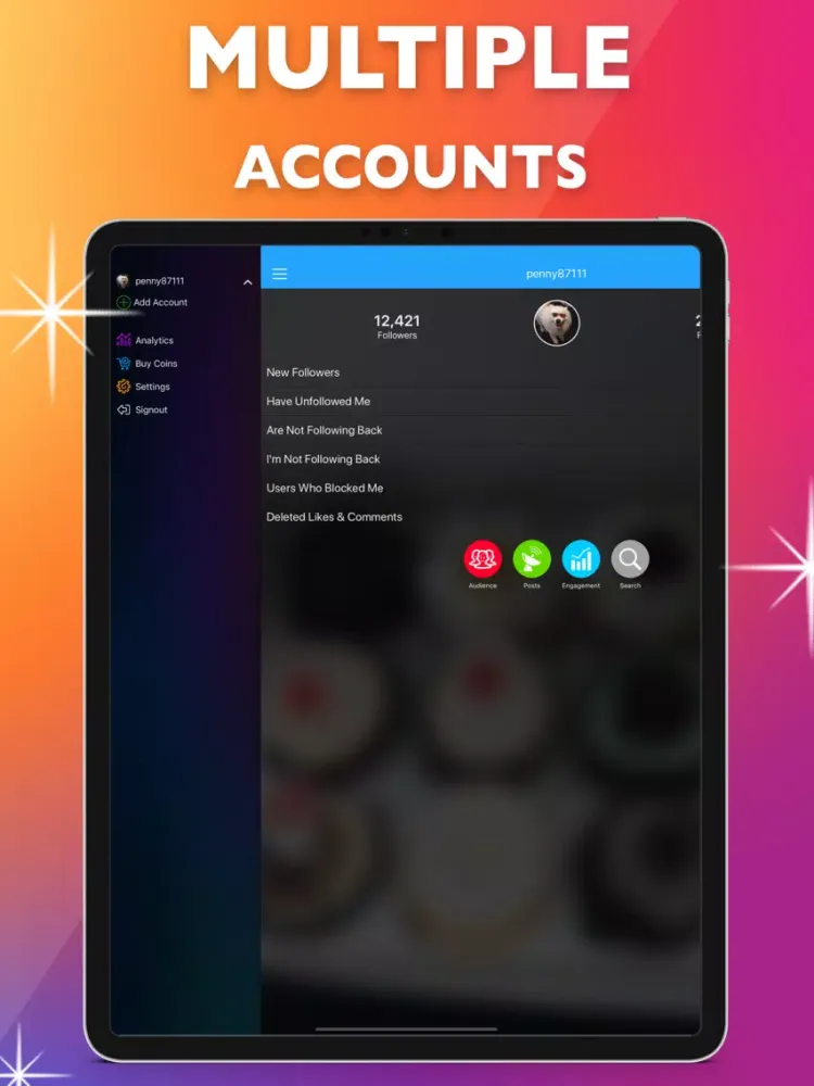 Followers HD for Instagram iPad 应用截图