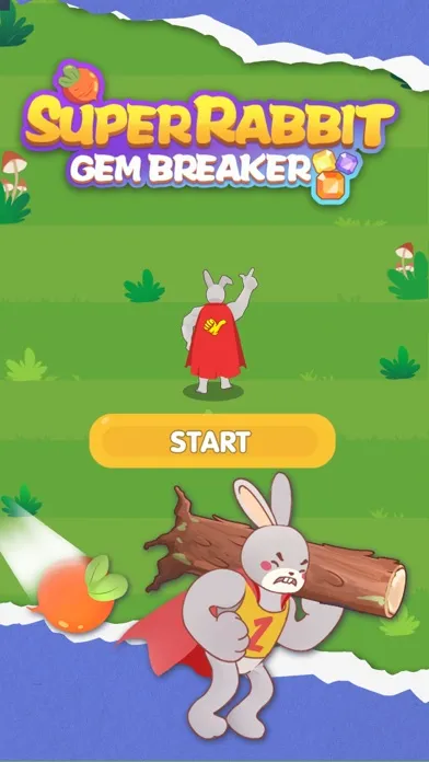 Super Rabbit - Gem Breaker應用截圖