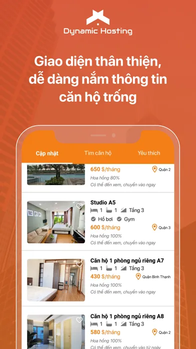 Dynamic Hosting Screenshots