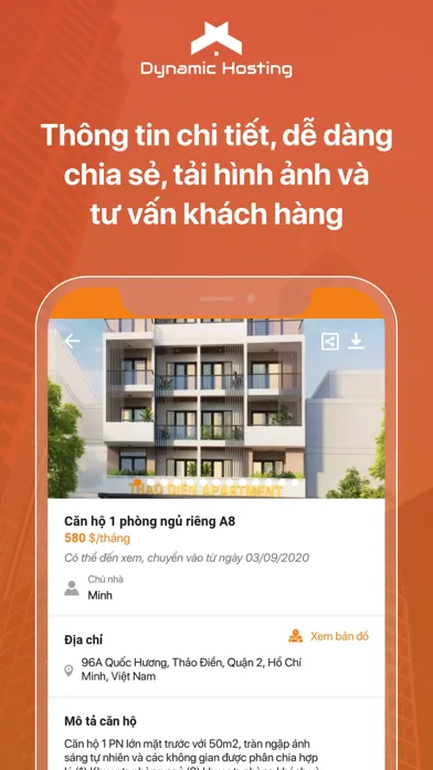 Dynamic Hosting Screenshots