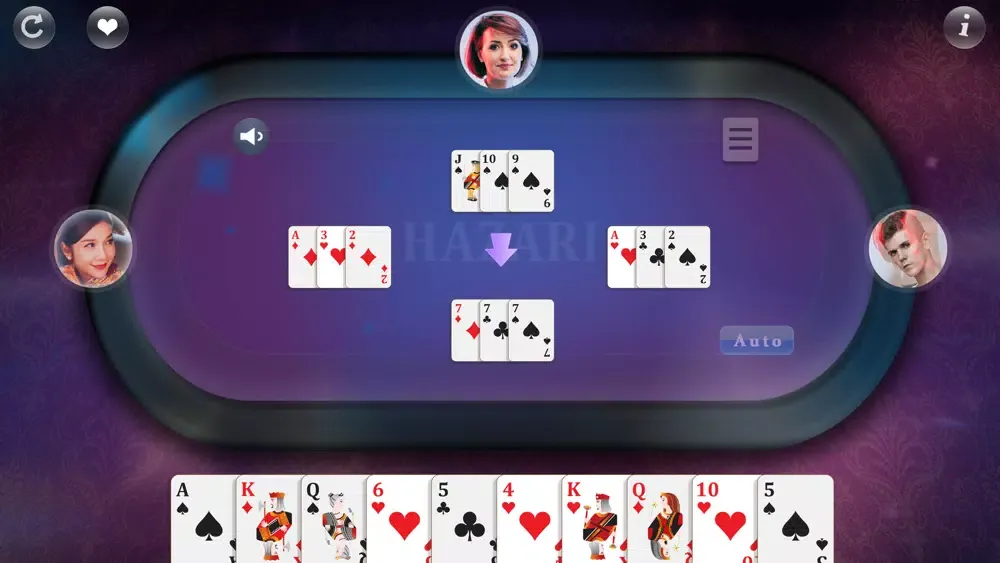تصاویر Hazari 1000 Points Card Game